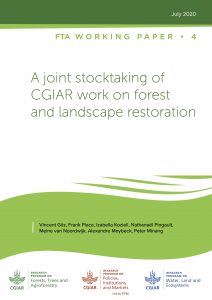 A joint stocktaking of CGIAR work on forest and landscape restoration